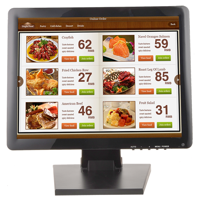 15 inch touch monitor 