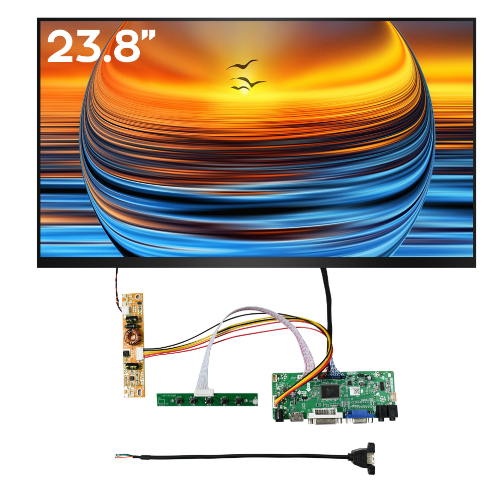 23.8 inch monitor without case