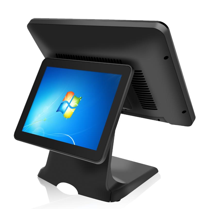 15+9.7 Inch Touchscreen Dual-Screen All-in-One POS Cash Register